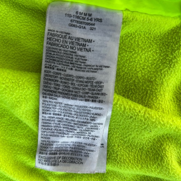 KIDS NIKE PUFFER COAT GOOD NO VISIBLE FLAWS - Picture 4 of 4